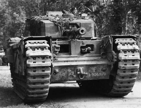 Churchill Mk Iii Of 1944 With Its Applique Armour And In This Case An