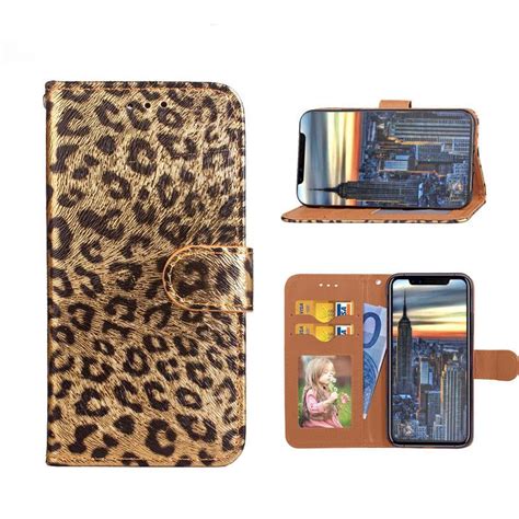 Buy Wallet Case For Iphone X Xs 6 7 8 Plus Case Sexy Leopard Print