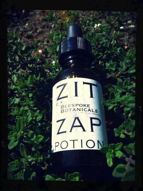 Zit Zap Potion Zits Herbal Remedies Potions Vodka Bottle Brewing