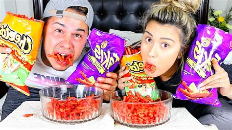 Hot Cheetos And Takis Fuego Challenge Youtube