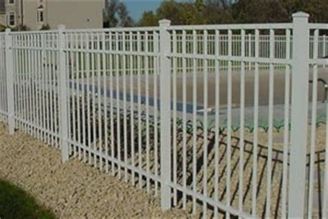 For a more modern take, fence posts are drilled all the way through so that the rails can be inserted into the slots. Aluminum Fences DIY Installation