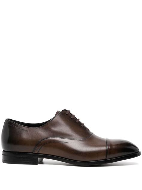 Bally Leather Oxford Shoes Farfetch