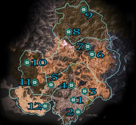 This is the most southernly ark on the map. All Locations | Asdela