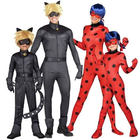 Ladybug And Cat Noir Costumes For Halloween Malayansal