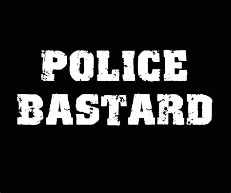 Police Bastard Logo 2011 Police Bastard Logo Design By Ric Flickr