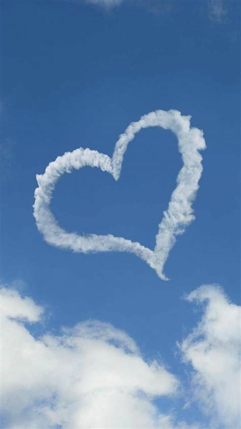 Heart Clouds Wallpapers Top Free Heart Clouds Backgrounds