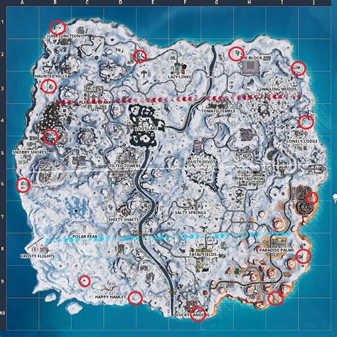 Please note that this page is for a challenge that is no longer active in fortnite. Fortnite fireworks: all firework map locations, where to launch the fireworks | Rock Paper Shotgun