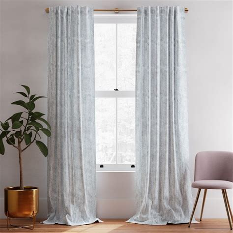 Cotton Canvas Bomu Curtains West Elm