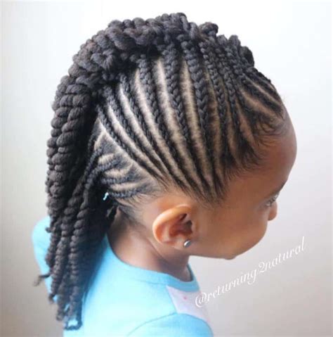 45 Fun And Funky Braided Hairstyles For Kids Hairstylecamp