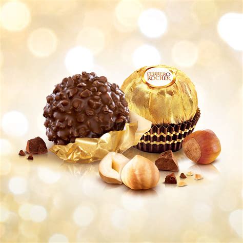 Ferrero Rocher Fine Hazelnut Milk Chocolates 24 Count Assorted