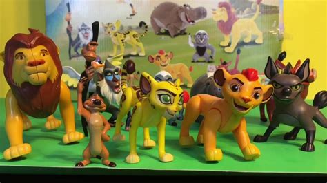 Lion Guard Deluxe Figure Set Unboxed Review Youtube
