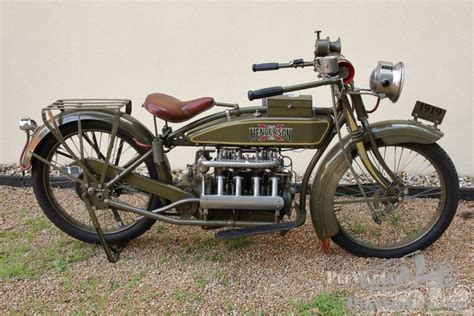 The 1930 henderson inline 6 cylinder the henderson motorcycle co started out in detroit michigan in 1911 where it lasted several years before woman on a 1912 henderson motorcycle with her family. Motorbike Henderson Four 1919 for sale - PreWarCar