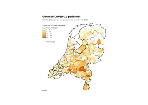 Modelbrieven en andere documenten met betrekking tot het coronavirus. kaart-corona-nederland-bon2020.jpg | Blik op nieuws
