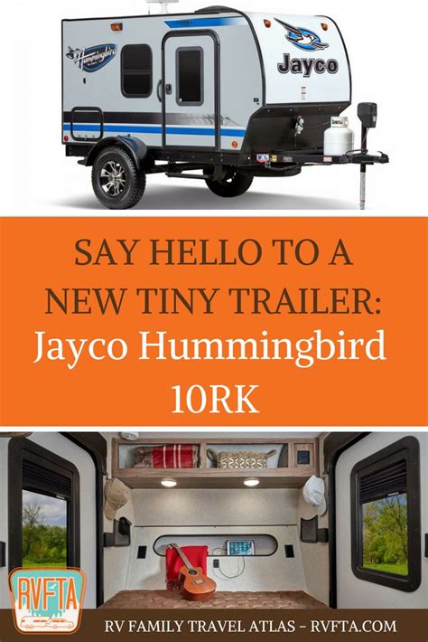 A New Tiny Trailer The Jayco Hummingbird 10rk Travel Trailer Camping