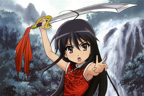 wallpaper illustration anime girls cartoon black hair sword my xxx hot girl
