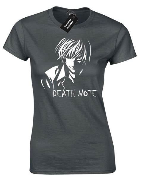 T Shirts Death Note Japanese Anime Manga Kira Ryuk Yagami Light