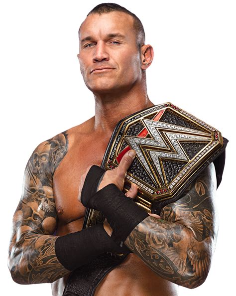 Randy Orton Wwe Champion Render By Wwe Designers By Wwedesigners On