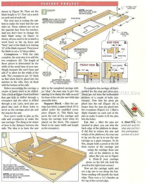 2380 Circular Saw Crosscut And Miter Jig Circular Saw Woodworking