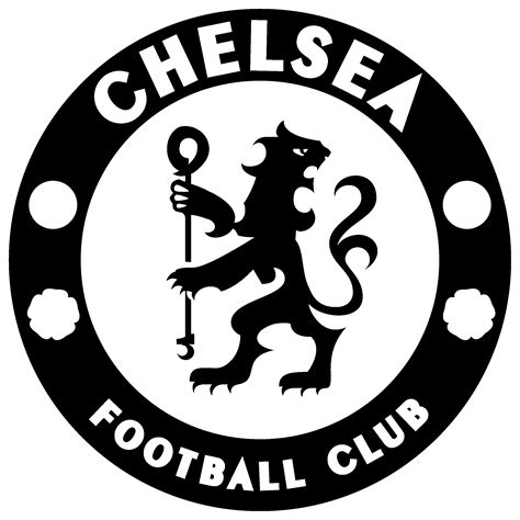 39 Chelsea Logo Black And White