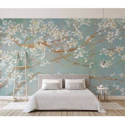 We publish the best solution for wall paintings for bedrooms according to our team. Hotel Home Decor Wall Papers Flowers Wall Painting Living ...
