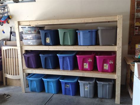 Diy Storage Shelves For Totes Lousiana