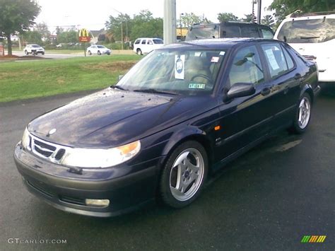Fun to drive, fast, handles great on dry or slick pavement. 2000 Midnight Blue Metallic Saab 9-5 Aero Sedan #52971649 ...