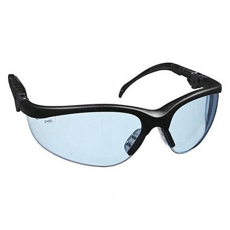 Mcr Safety Wraparound Frame Half Frame Safety Glasses 3ntp1 Kd313 Grainger
