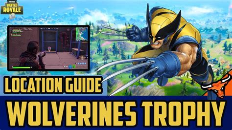 Fortnite Find Wolverines Trophy In Dirty Docks Location Guide Youtube