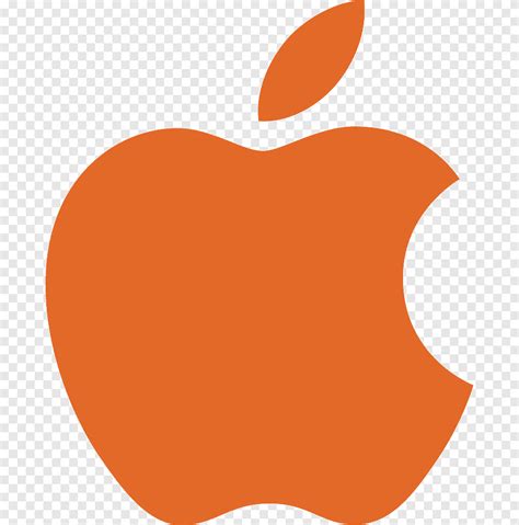 Apple Logo Itunes Macos Apple Logo Orange Computer Png Pngegg