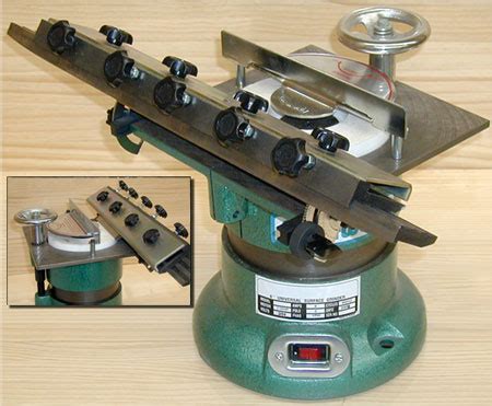 What are some good tools or sharpening systems (that are easier to use) for sharpening their bench plane. Finds: YF-6 Surface Grinders | Toolmonger