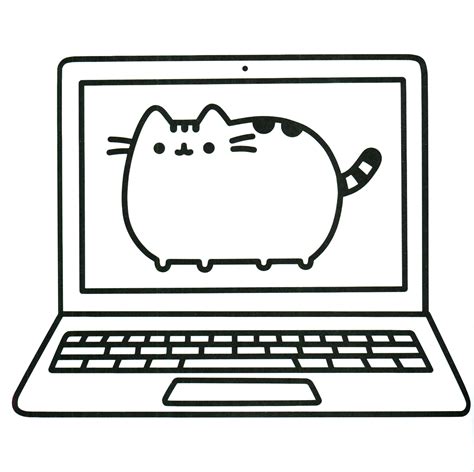 You can print as many of these cat pictures you like. Pusheen Coloring Pages - Best Coloring Pages For Kids