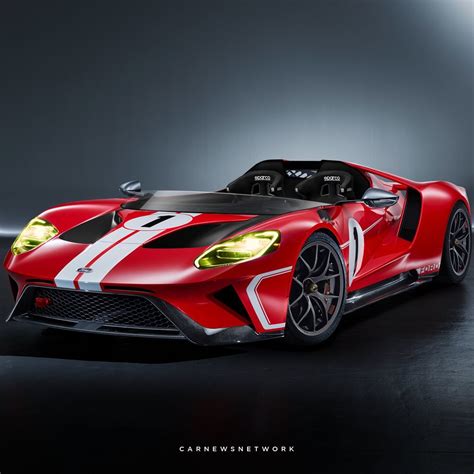 Ford Gt Speedster Unofficial Concept Looks Like An Old School Le Mans