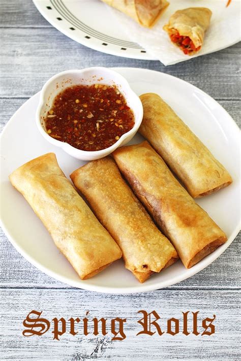 There are many recipes and almost every country in asia has its own version of this iconic appetizer. Spring Rolls Recipe (Veg Spring Rolls) How to make spring roll recipe