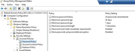 Domain Password Policy How To Configure And Setup