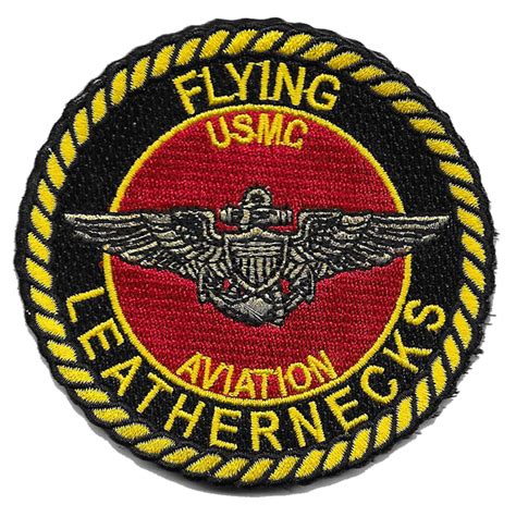 Usmc Aviation Flying Leathernecks Shoulder Patch Military Law