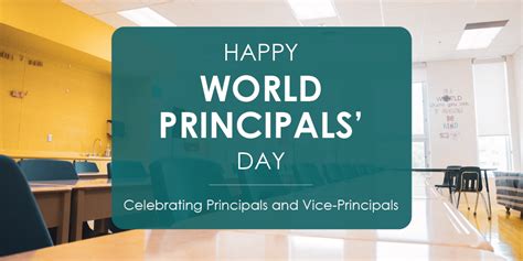 World Principals An D Vice Principals Day Father John Redmond