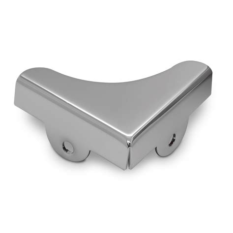 Side Fixing Mirror Corners Chrome Plated 32mm X 32mm