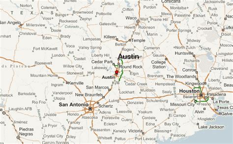 Map Of Austin Texas And Surrounding Cities United States Map