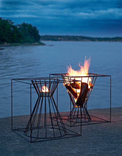 Photo 1 Of 4 In Modern Fire Baskets For Late Summer Evenings By
