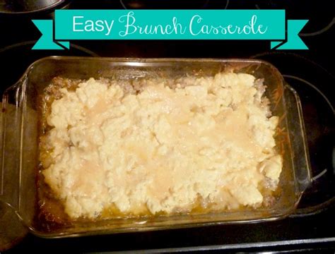 Easy Easter Brunch 4 Ingredient Casserole Recipe