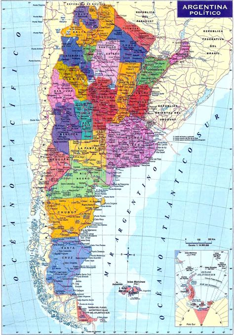 Mapa De Argentina Mapa De Argentina Mapa Argentina Hac Click En El Men Descargar Y Luego