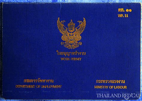 how to get a work permit in thailand thailand redcat