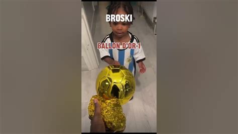 My Broski With His Ballon Dor Youtube