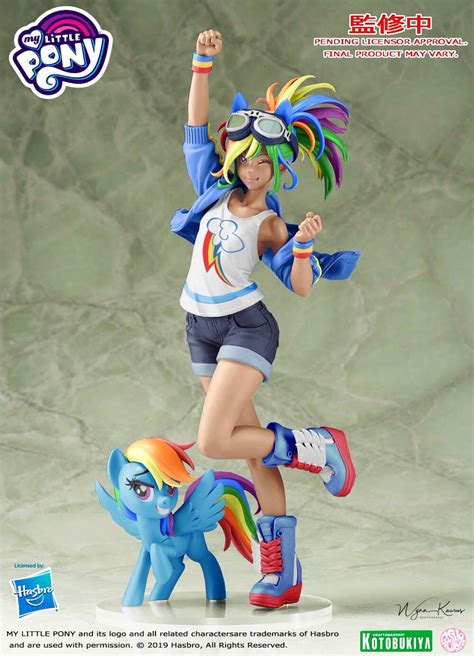 In addition, the lyricist of the love live franchise wrote my little pony's japanese opening, mirai start, which is sung by the voice. *Fan Coloured* Rainbow Dash Bishoujo Figure | My Little ...