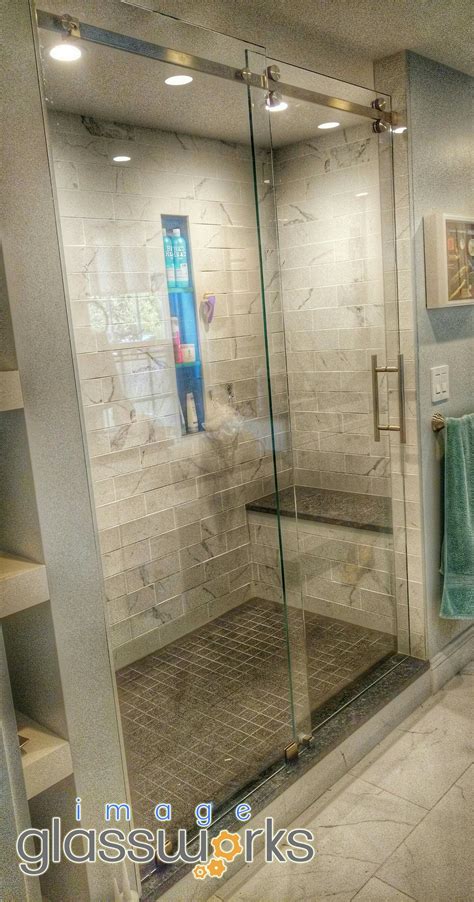 Unbelievably sleek and modern CRL Serenity Frameless sliding door