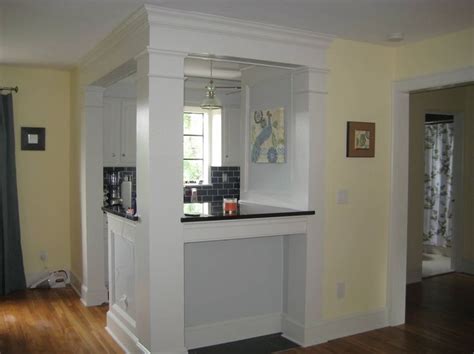 How to fit a breakfast bar into narrow kitchen. galley kitchen turned into breakfast bar | Home ...