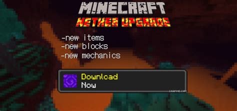 Improve Nether Nether Upgrade Minecraft Pe Mods And Addons