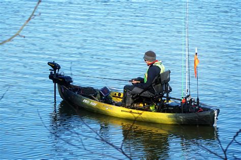 Kayak Fishing With Electric Trolling Motors And Gps Autopilot