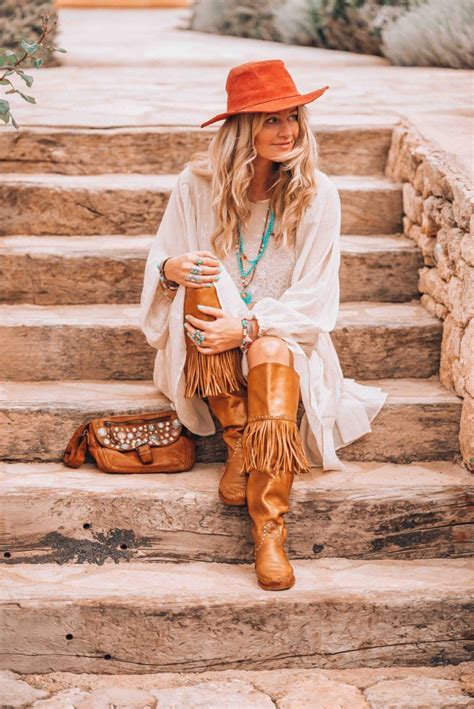 the perfect bohemian knee high boots you will want for this summer ibiza fashion boho summer