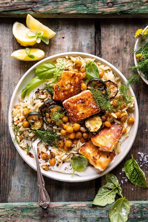 My newest book half baked harvest super simple is out 10/29/19. Crispy Lemon Feta with Spiced Chickpeas and Basil Orzo ...